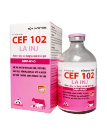 CEF 102 LA INJ (nhãn hồng)