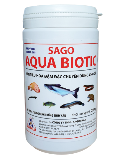 SAGO - AQUA BIOTIC - CÁ