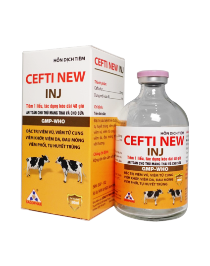 CEFTI NEW INJ - BÒ SỮA