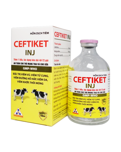CEFTIKET INJ - BÒ SỮA