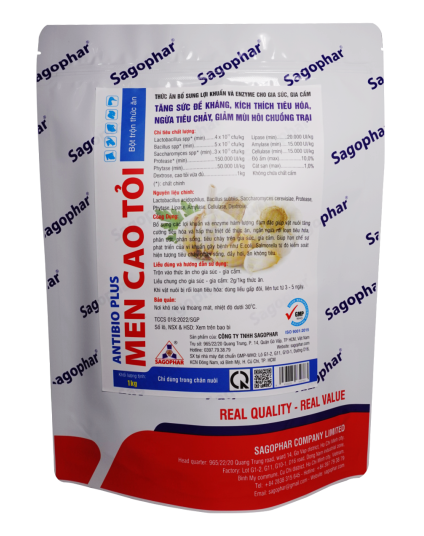 ANTIBIO - PLUS MEN CAO TỎI NHÃN XANH DƯƠNG