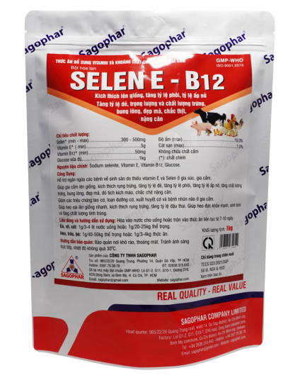 SELEN E - B12 - NHÃN ĐỎ